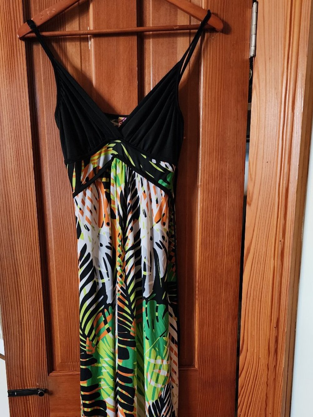 Silky, Slinky Sexy Maxi Dress, size L